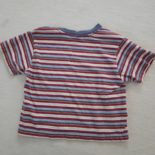 Load image into Gallery viewer, Vintage Striped Pocket Tee 3t

