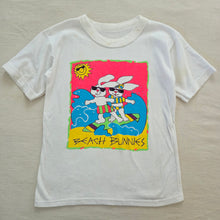 Load image into Gallery viewer, Vintage Beach Bunnies Tee kids 7/8
