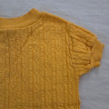 Load image into Gallery viewer, Vintage 70s Textured Mustard Shirt 3t
