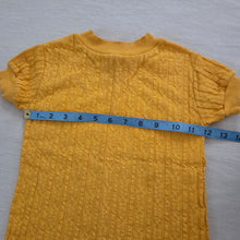 Load image into Gallery viewer, Vintage 70s Textured Mustard Shirt 3t
