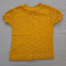 Load image into Gallery viewer, Vintage 70s Textured Mustard Shirt 3t
