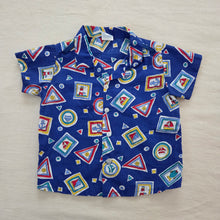 Load image into Gallery viewer, Vintage Nautical Shapes Shirt 2t
