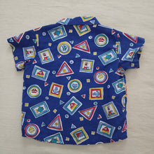 Load image into Gallery viewer, Vintage Nautical Shapes Shirt 2t
