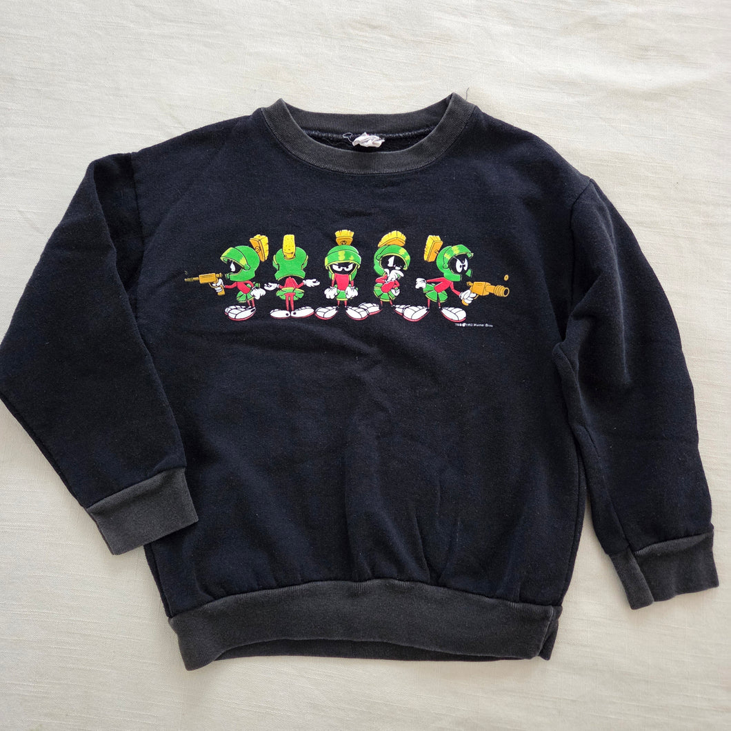 Vintage '93 Marvin the Martian Black Crewneck 5t