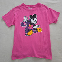 Load image into Gallery viewer, Vintage Mickey Mouse Pink Tee kids 6/7
