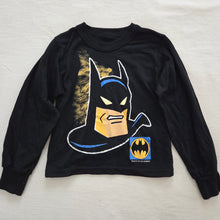 Load image into Gallery viewer, Vintage &#39;94 Batman Black PJ Top 4t
