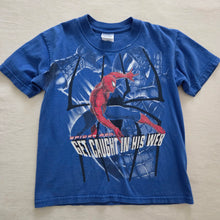 Load image into Gallery viewer, Y2k Spiderman Blue Tee kids 6/8
