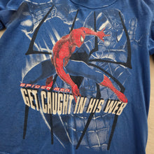 Load image into Gallery viewer, Y2k Spiderman Blue Tee kids 6/8
