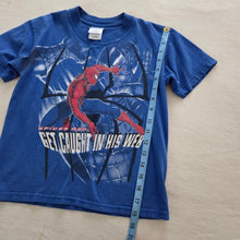 Load image into Gallery viewer, Y2k Spiderman Blue Tee kids 6/8
