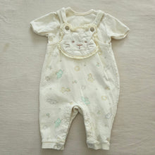 Load image into Gallery viewer, Vintage Baby Animals Romper + Shirt Set 6-9 months
