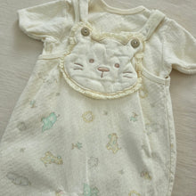 Load image into Gallery viewer, Vintage Baby Animals Romper + Shirt Set 6-9 months
