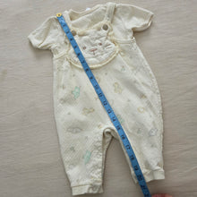 Load image into Gallery viewer, Vintage Baby Animals Romper + Shirt Set 6-9 months
