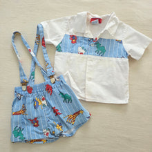 Load image into Gallery viewer, Vintage Animal Pattern Matching Set 12 months
