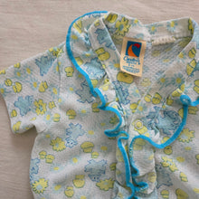 Load image into Gallery viewer, Vintage Frogs + Mushrooms Pajamas 2t
