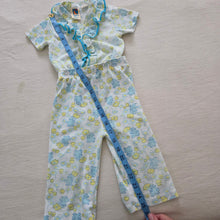 Load image into Gallery viewer, Vintage Frogs + Mushrooms Pajamas 2t
