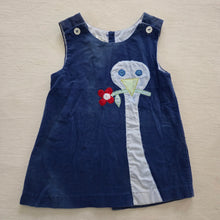 Load image into Gallery viewer, Vintage Samara Goose + Flower Dress 18-24 months *flaw
