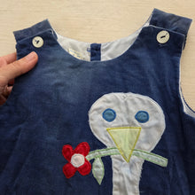 Load image into Gallery viewer, Vintage Samara Goose + Flower Dress 18-24 months *flaw
