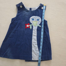 Load image into Gallery viewer, Vintage Samara Goose + Flower Dress 18-24 months *flaw
