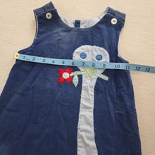 Load image into Gallery viewer, Vintage Samara Goose + Flower Dress 18-24 months *flaw

