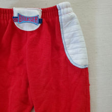 Load image into Gallery viewer, Vintage Red/White Jogger Pants 9-12 months
