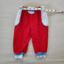 Load image into Gallery viewer, Vintage Red/White Jogger Pants 9-12 months
