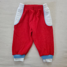 Load image into Gallery viewer, Vintage Red/White Jogger Pants 9-12 months
