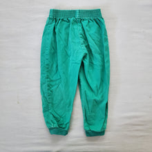 Load image into Gallery viewer, Vintage Green Jogger Pants 3t/4t
