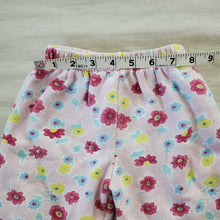Load image into Gallery viewer, Vintage Pink Floral Jogger Pants 3-6 months
