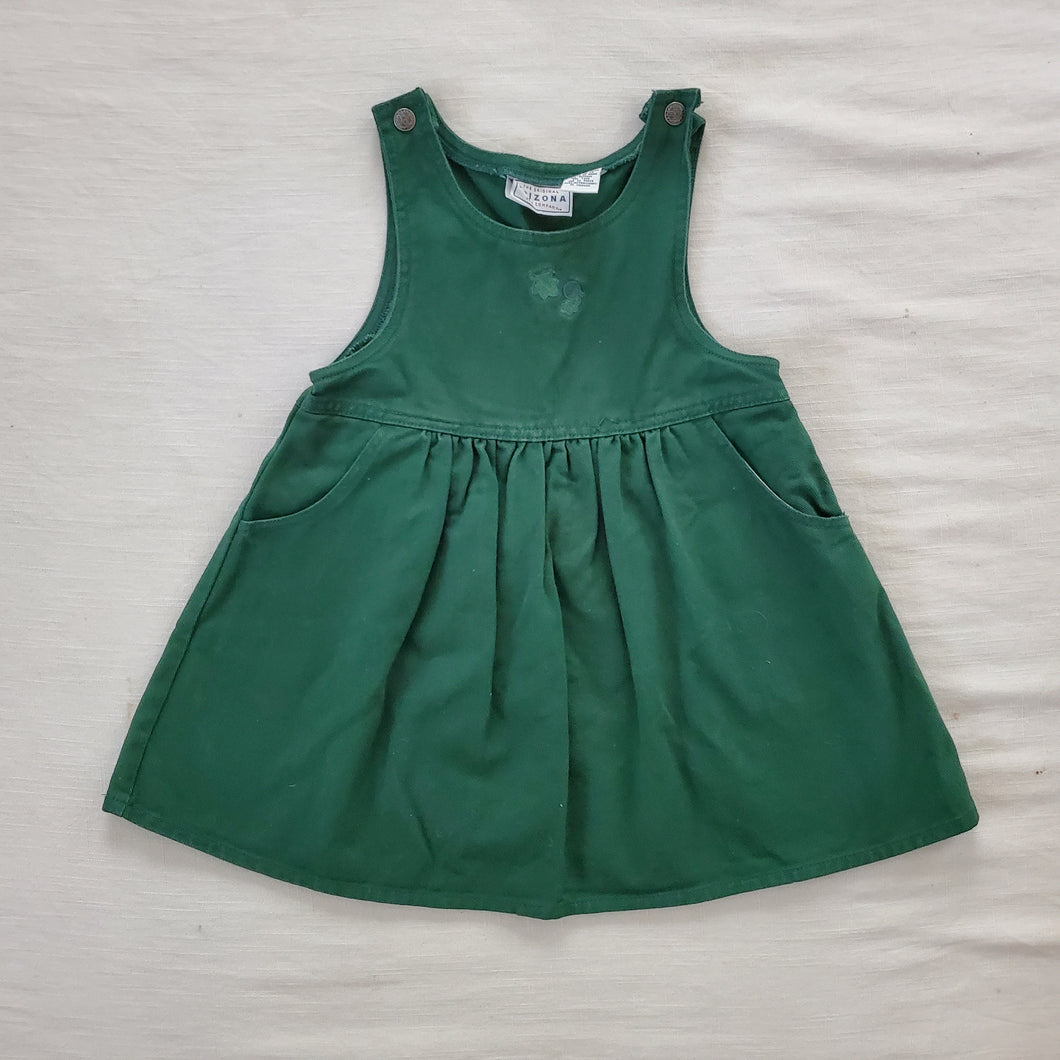 Vintage Green Denim Dress 5t Vintage Green Denim Dress 5t