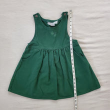 Load image into Gallery viewer, Vintage Green Denim Dress 5t
