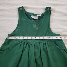 Load image into Gallery viewer, Vintage Green Denim Dress 5t
