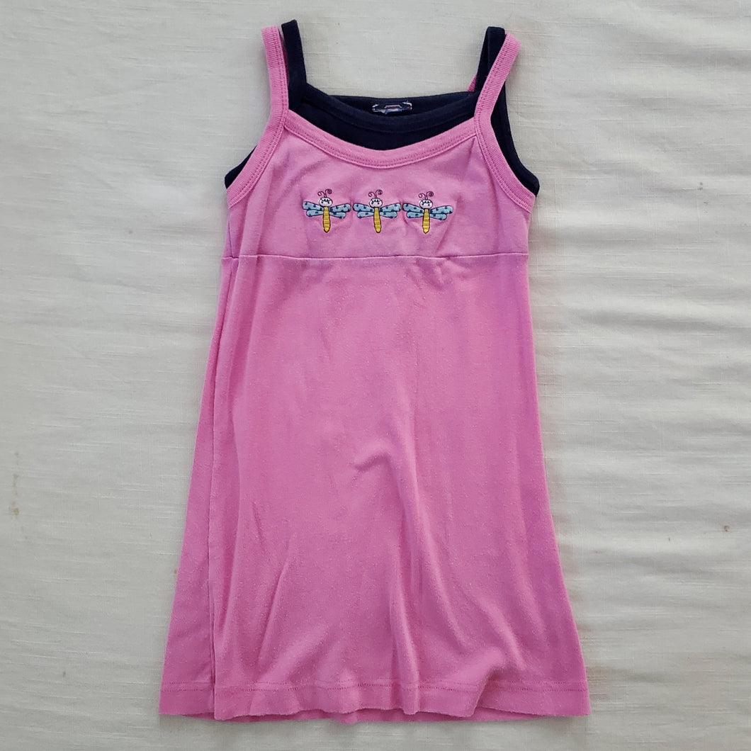 Vintage Dragonfly Layered Cami Dress 5t