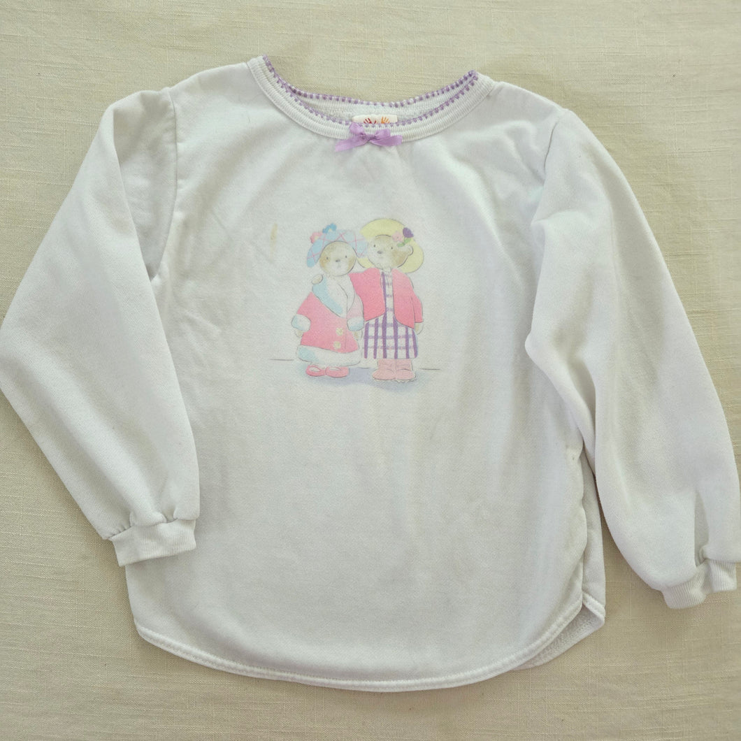Vintage Dressed Up Bears Long Sleeve 4/5t