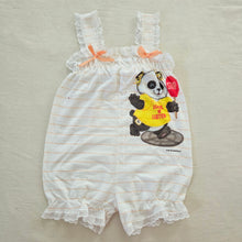 Load image into Gallery viewer, Vintage Panda Safety Romper 3/4t
