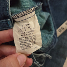 Load image into Gallery viewer, Vintage 80s High Waisted Jeans kids 8 SLIM
