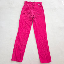 Load image into Gallery viewer, Vintage Wrangler Pink Cord Pants kids 7 SLIM
