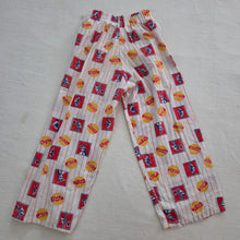 Load image into Gallery viewer, Vintage Baseball Teams Pattern PJ Pants 4t/5t
