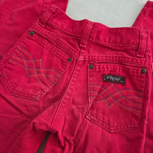 Load image into Gallery viewer, Vintage D&#39;Ogie Red Jeans kids 7/8

