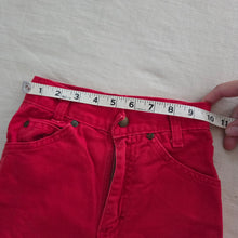 Load image into Gallery viewer, Vintage D&#39;Ogie Red Jeans kids 7/8
