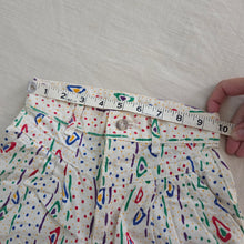 Load image into Gallery viewer, Vintage Squiggly Pattern Colorful Pants kids 7 SLIM
