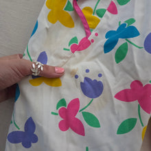 Load image into Gallery viewer, Vintage Butterfly Tulip Pantsuit 4t
