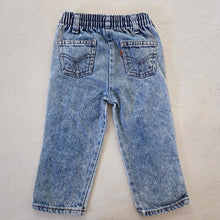 Load image into Gallery viewer, Vintage Levi's Acid Wash Jeans Orange Tab 3t *flaw
