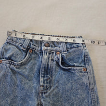 Load image into Gallery viewer, Vintage Levi's Acid Wash Jeans Orange Tab 3t *flaw

