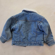 Load image into Gallery viewer, Vintage Levi's Sherpa Jean Jacket Orange Tab 2t
