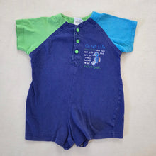 Load image into Gallery viewer, Vintage Oshkosh Ocean Life Romper 18 months
