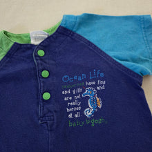 Load image into Gallery viewer, Vintage Oshkosh Ocean Life Romper 18 months
