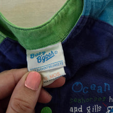 Load image into Gallery viewer, Vintage Oshkosh Ocean Life Romper 18 months
