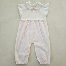 Load image into Gallery viewer, Vintage Pink Striped Pantsuit 12 months
