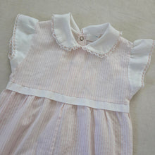 Load image into Gallery viewer, Vintage Pink Striped Pantsuit 12 months
