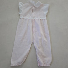 Load image into Gallery viewer, Vintage Pink Striped Pantsuit 12 months
